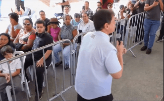 Tarcísio  visita a região e faz campanha velada